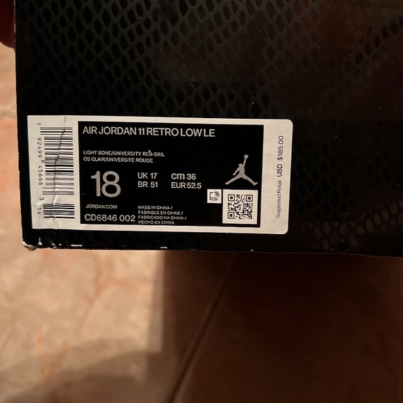 Air Jordan 11 Retro Low IE - Picture 5 of 6